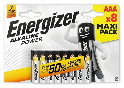 Alkaline Power AAA E92 / Batterie / Alkaline / 8 Stück / Blister