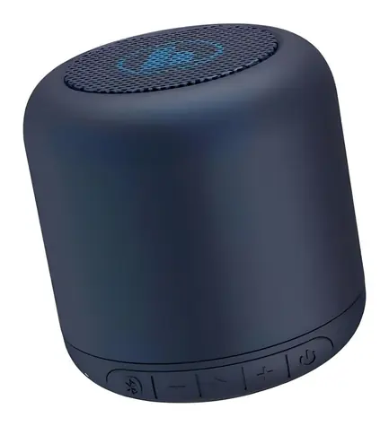 UrbanRevolt Drum Wireless Mini-Lautsprecher, dunkelblau / Tragbarer Lautsprecher / Bluetooth
