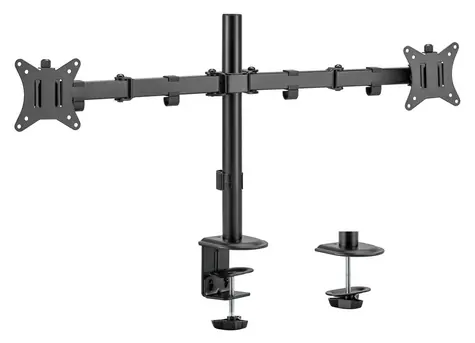 MC-754N 2-Monitor-Halterung / Tischhalterung für zwei Monitore