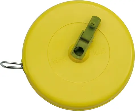 Vorel Fiberglas-Maßband 50 m / Maßband / Breite 13 mm / Weißes Maßband