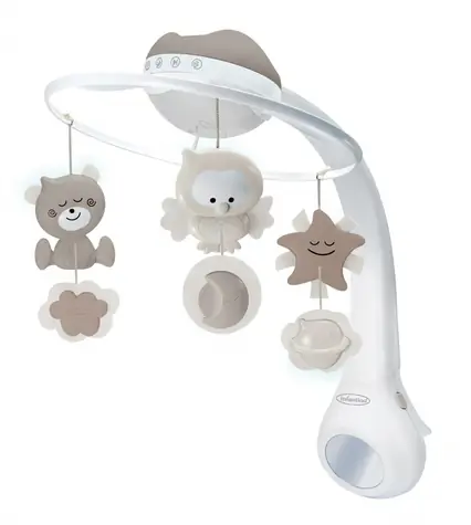 Infantino Musikalisches Karussell 3 in 1 beige / ab 0 Monaten