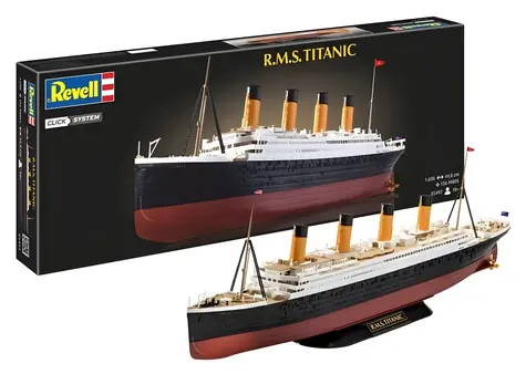 Revell RMS Titanic / Plastikmodell / 1:600