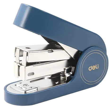 Linfini EM390 blau / Hefter / bis zu 25 Blatt / Mini