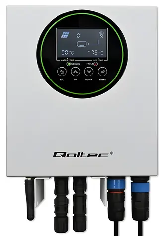 ECO Solar Boost / Solar-MPPT-Regler für Warmwasserbereitung / 3 kW/4 kW / Bypass / LCD / WLAN