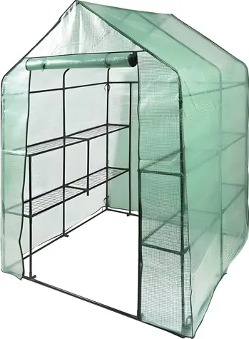 Flo-Folienbox 143 x 143 x 195 cm / Folienbox / Stahlkonstruktion / PE-Folie 135 g/m