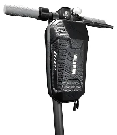 Wild man LES8 PLUS schwarz / Lenkertasche für Roller / PC / 3 l / 29 x 15 x 12 cm