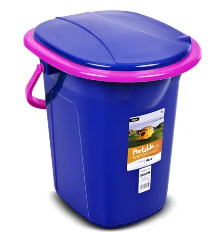 Reise-Chemietoilette GB320BR dunkelblau-rosa / Chemietoilette