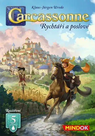 CARCASSONNE Erweiterung Magistrate und Boten / Brettspiel / 5. Erweiterung