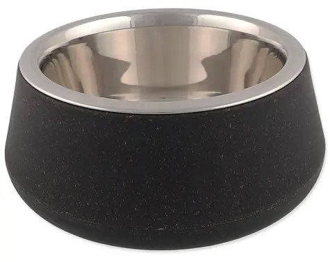 Dog Fantasy EcoStyle grau / Napf / Edelstahl / 17 cm / 850 ml