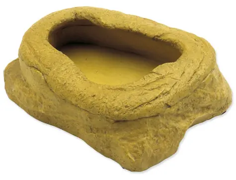 Exo Terra Mehlwurm-Futterspender / Futterspender / für Reptilien / zweiteilig / 12 × 9,5 × 4,5 cm
