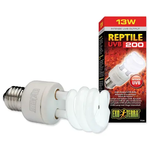 EXO TERRA Reptilien-UVB-Lampe 200 13W / Für Wüstenterrarien
