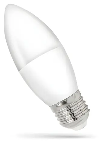 Spectrum LED-Kerzenlampe E27 8W / Glühbirne / E27 / 230V / warmweiß