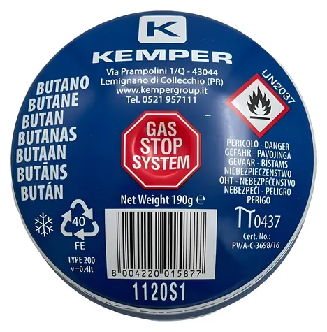 Kemper StopGas / Gaskartusche / 190 g