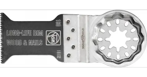 Fein SL E-Cut LLBIM 50x35 / Sägeblatt / Bimetall / für Multifunktionswerkzeuge / 3 Stück.
