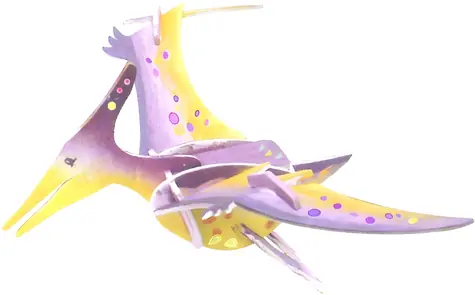 ARTLOVER 3D-Puzzle Pterosaurus / Sperrholz / Mit Malbüchern und Aufklebern