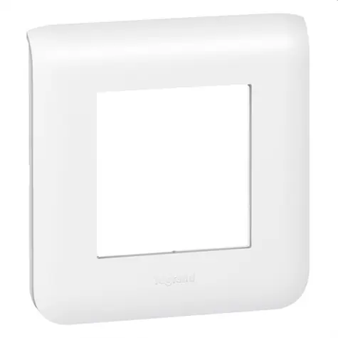 Legrand LCS3 Mosaikweiß / Rahmen / 2 Module / Datenbuchse
