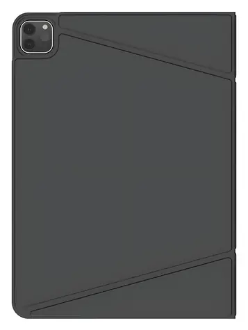 AmazingThing Matte Pro Mag Folio schwarz / Hülle mit Ständer / Apple iPad Air 13" M2/M3/M4 (2024-2026) / MagSafe