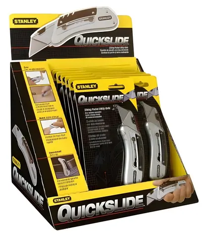 Stanley Quickslide / Sportmesser / einziehbare Klinge