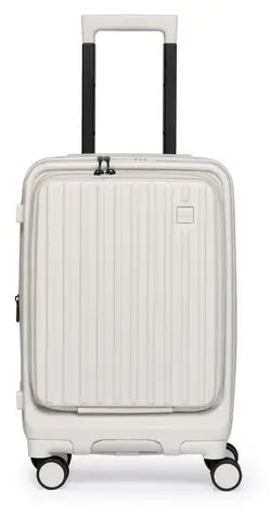 Acer Barcelona Koffer, cremeweiß / TSA-Schloss / Recyceltes PET / 53,5 x 35,5 x 20,5 cm