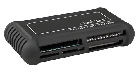 Natec Beetle / Speicherkartenleser / USB 2.0 / 480 Mbit/s / SD, MMC, microSD, M2, xD, CF