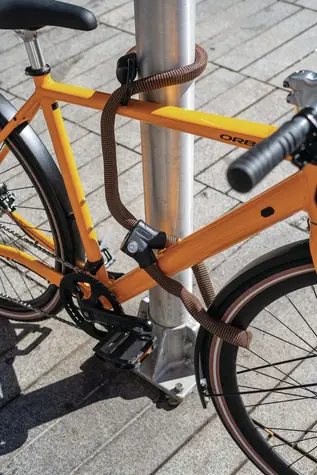 ABUS Infinity Loop 1806/140 orange / Kette / 140 cm