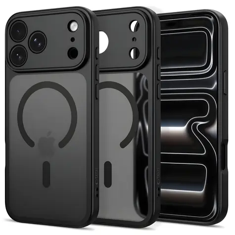 Tech-Protect BasicMag MagSafe Schutzhülle, matt schwarz, für Apple iPhone 17 Pro, 18 Pro / MagSafe