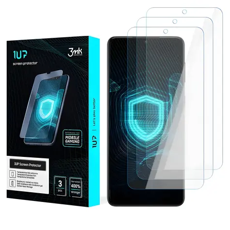 3mk 1UP Schutzfolie für Samsung Galaxy A34 5G (SM-A346) / Gaming-Schutzfolie / 3 Stück / Dicke 0,23 mm