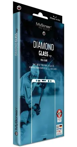 MyScreen Diamond Glass Edge Full Glue Schwarz / Schutzglas / Samsung Galaxy A26 / 9H / Komplettschutz