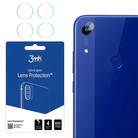 3MK Objektivschutz / Kameraschutzglas / Honor 8A / 4 Stück