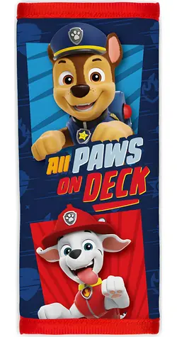 SEVEN Paw Patrol Sicherheitsgurtbezug für Jungen / Sicherheitsgurtbezug / für Kinder / 19 x 8 cm