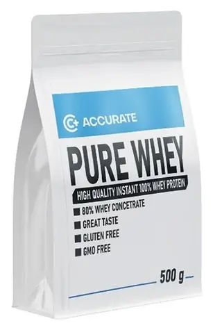 Accurate+ Pure Whey gesalzenes Karamell / Protein / 500 g