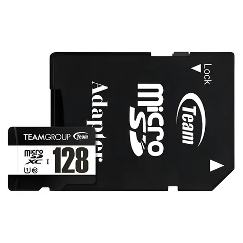 TeamGroup microSDXC 128GB UHS-I U1 / Speicherkarte / Geschwindigkeitsklasse U1