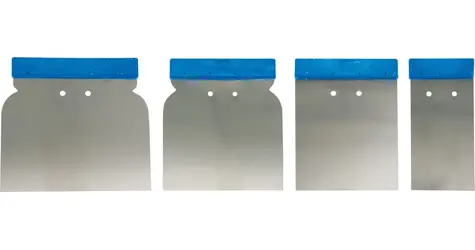 Vorel Japanisches Spatelset, 4-teilig, Edelstahl / Spatel / Edelstahl