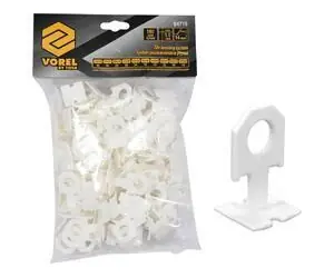 Vorel Nivellierclips 1 mm / Nivellierclips / 100 Stück