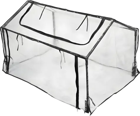 Flo-Folienbox 60 x 80 x 120 cm / Folienbox / PVC-Folie / Stahlkonstruktion