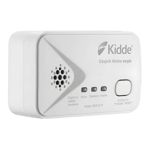 Kidde 2030-DCR / CO-Melder / 2x AA-Batterien / 85 dB Alarm / 10 Jahre Sensorlebensdauer