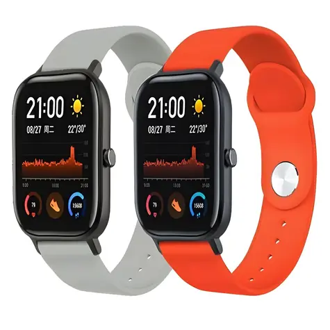 Beline Everyday Armband orange / Smartwatch-Armband / Silikon / 20 mm