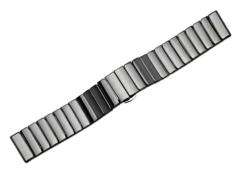 Beline SOLID Armband 20 mm schwarz / Armband / Edelstahl / für Smartwatch