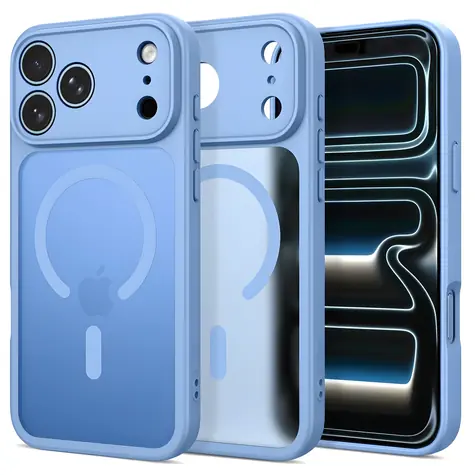 Tech-Protect BasicMag MagSafe hellblau / Schutzhülle / Apple iPhone 17 Pro, 18 Pro / MagSafe