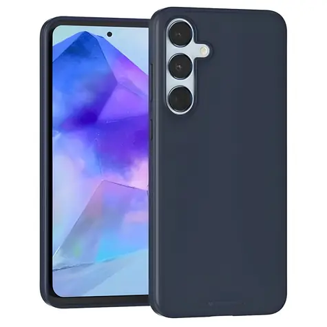 Mercury Soft A55 A556 Mitternachtsblau / Hülle / Samsung Galaxy A55 5G / TPU