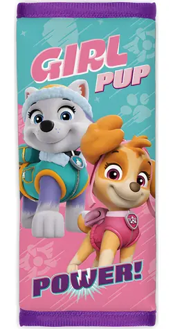 SEVEN Paw Patrol Sicherheitsgurtbezug für Mädchen / Sicherheitsgurtbezug / für Kinder / 19 x 8 cm