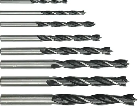 STHOR Holzbohrer-Set, 8-teilig / Holzbohrer-Set