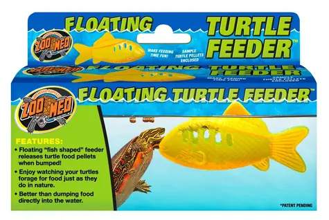 ZOO MED Schildkrötenfutterautomat / Schwimmend / Dosierungskontrolle / Für Pellets