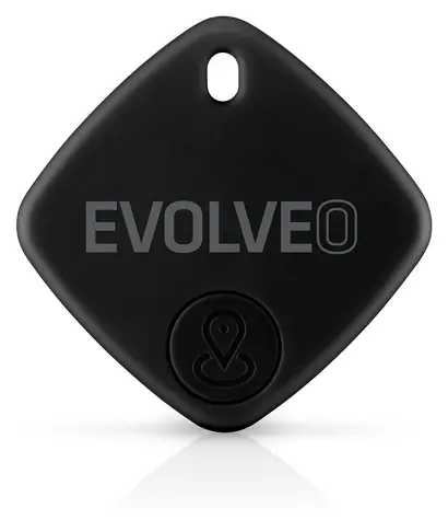 Evolveo TrackTag schwarz / Ortungsgerät / Apple „ Wo ist?“ / Bluetooth 5.2