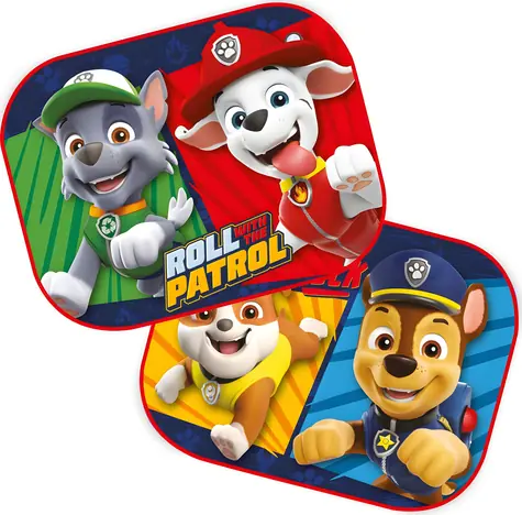 Paw Patrol Sonnenblenden für Jungen, 2er-Set / Sonnenblende / Seitenfenster / Kindermotiv