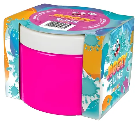 Jiggly Slime rosa Perle / Schleim / 500 g