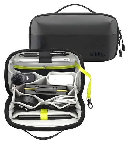 Allity ATB-100 schwarz / Organizer / 2,4 l / 18 Fächer