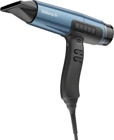 Valera GeniusCare AI Pulse blau / Haartrockner / 2400 W / Ionisierung / 5 Geschwindigkeitsstufen / 4 Temperaturstufen