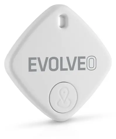 Evolveo TrackTag weiß / Ortungsgerät / Apple „ Wo ist?“ / Bluetooth 5.2