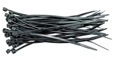 Vorel Kabelbinder 100 x 2,5 mm schwarz / Kabelbinder / 100 Stück